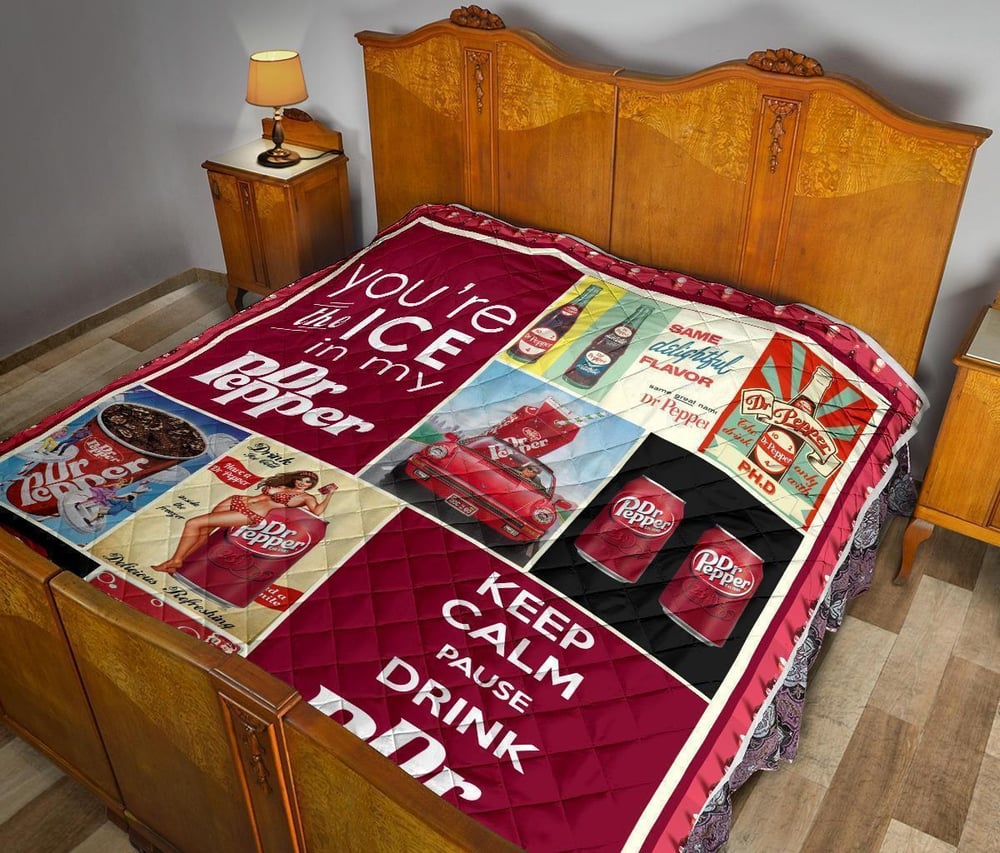 Dr Peeper Quilt Blanket Funny Gift For Soft Drink Lover