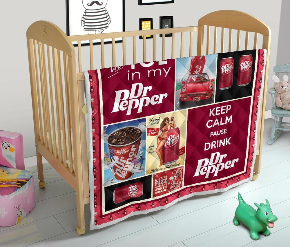 Dr Peeper Quilt Blanket Funny Gift For Soft Drink Lover