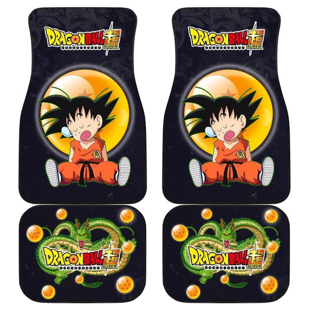 Dragon Ball Car Floor Mats | Anime Kid Goku Car Floor Mats