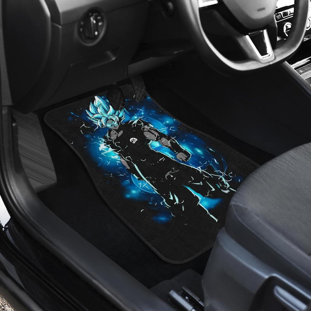 Dragon Ball Car Floor Mats | Goku & Vegeta Ultimate Saiyan Fight Car Floor Mats