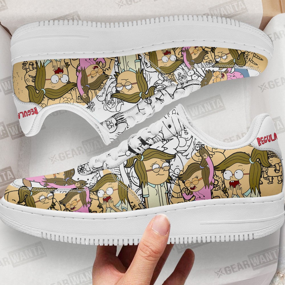 Eileen Regular Show Sneakers Custom Cartoon Shoes