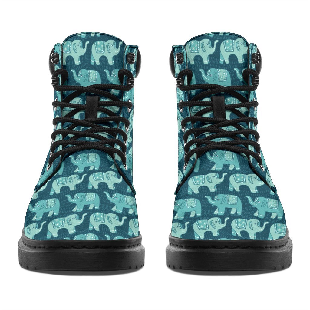 Elephant Boots Animal Custom Shoes Elephant Lover Gift