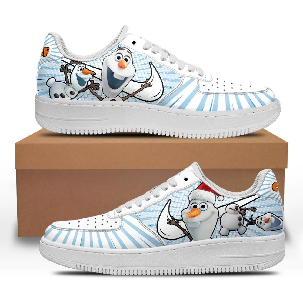 Frozen Olaf Sneakers Custom Fan Gift Ideas