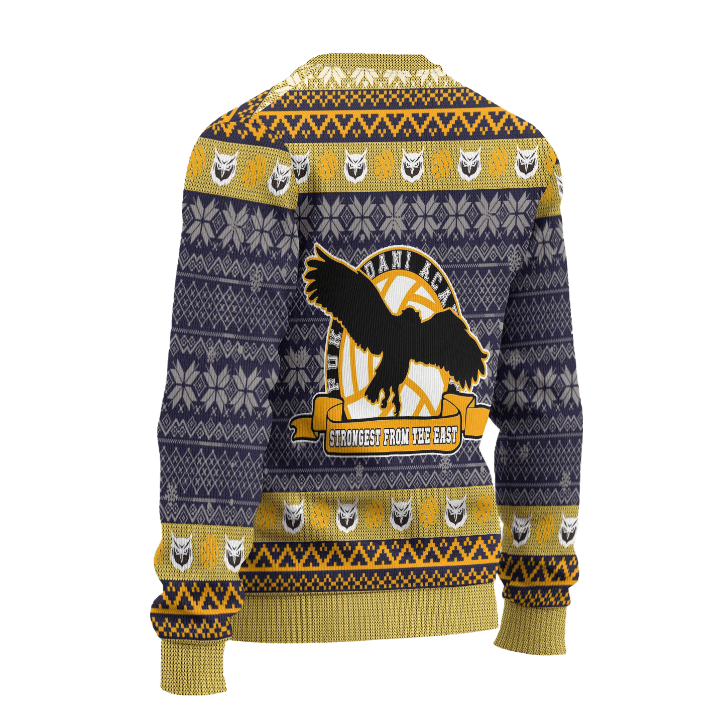 Fukurodani Academy Ugly Christmas Sweater Haikyuu Anime Xmas Gift