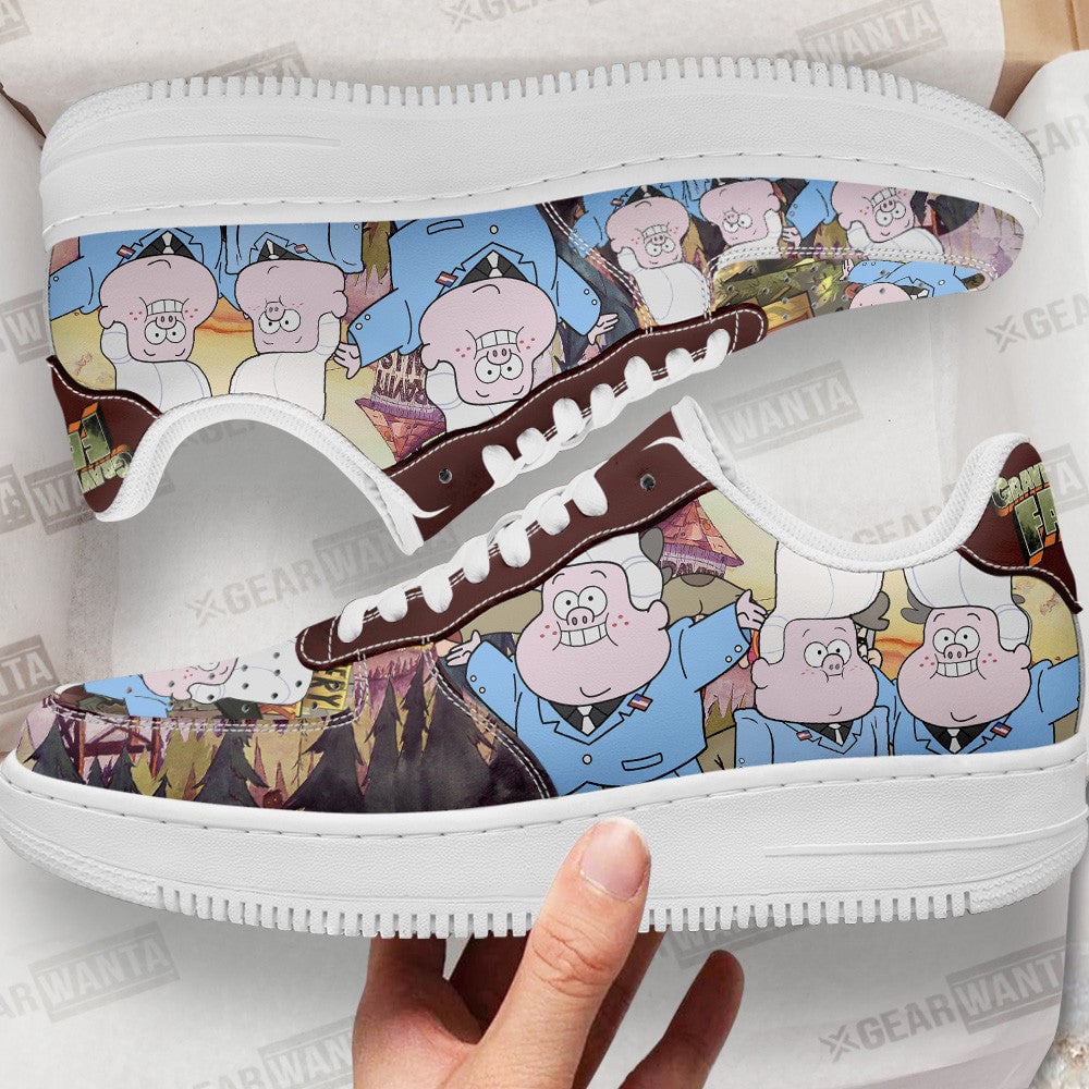 Gideon Gleeful Gravity Falls Sneakers Custom Cartoon Shoes