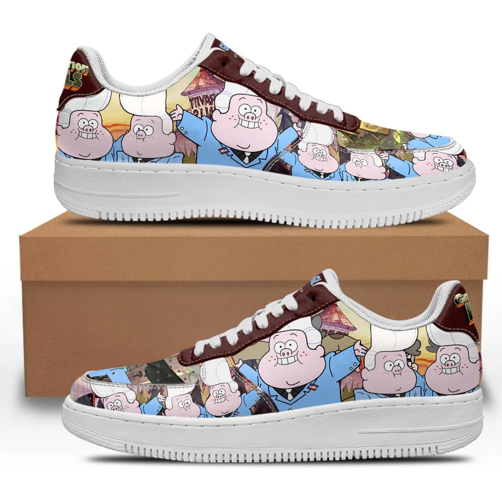 Gideon Gleeful Gravity Falls Sneakers Custom Cartoon Shoes