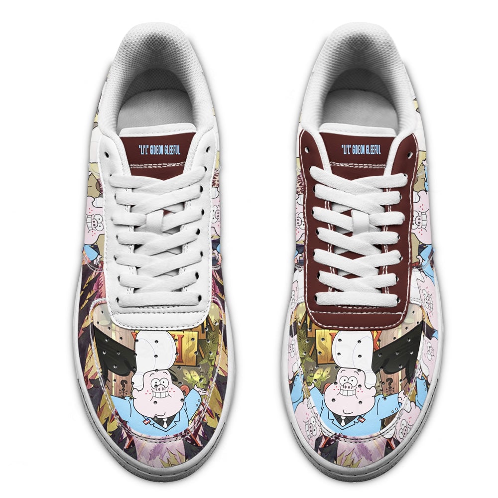 Gideon Gleeful Gravity Falls Sneakers Custom Cartoon Shoes