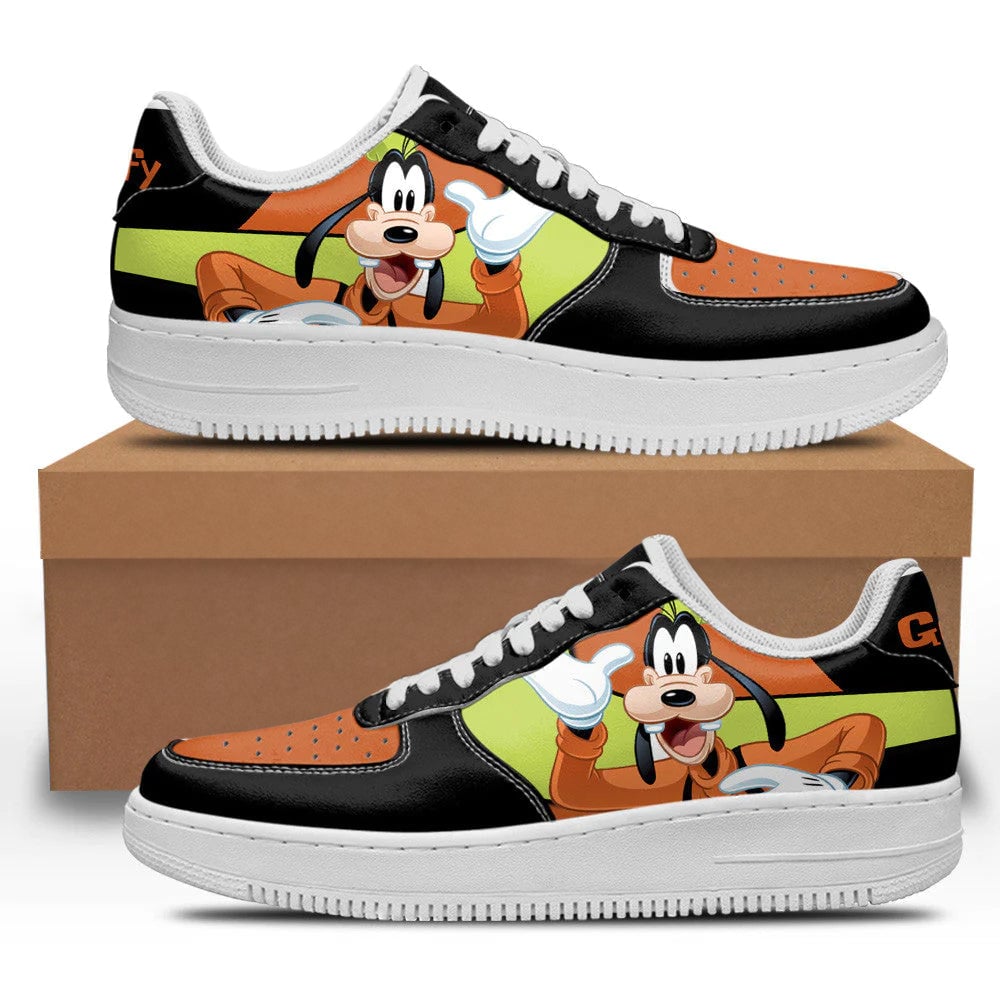 Goofy Custom Cartoon Sneakers For Fans