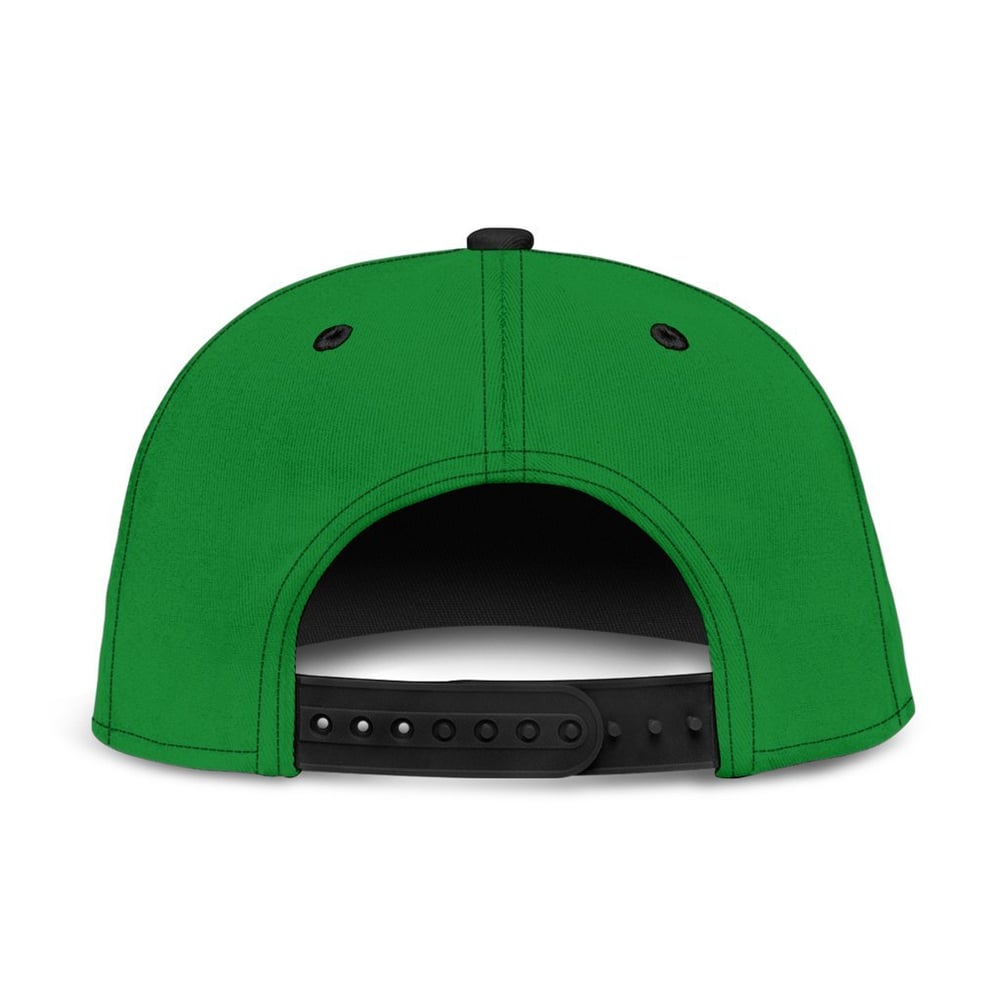 Green Crewmate Snapback Hat Among Us Gift Idea