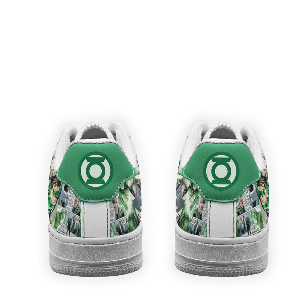 Green Latern Sneakers Custom Superhero Comic Shoes