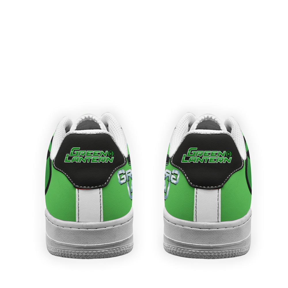 Green Latern Super Hero Custom Sneakers