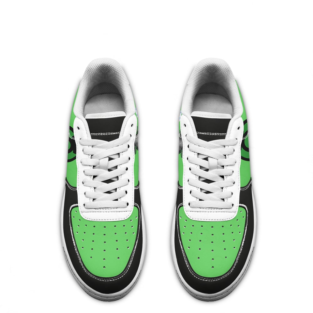 Green Latern Super Hero Custom Sneakers