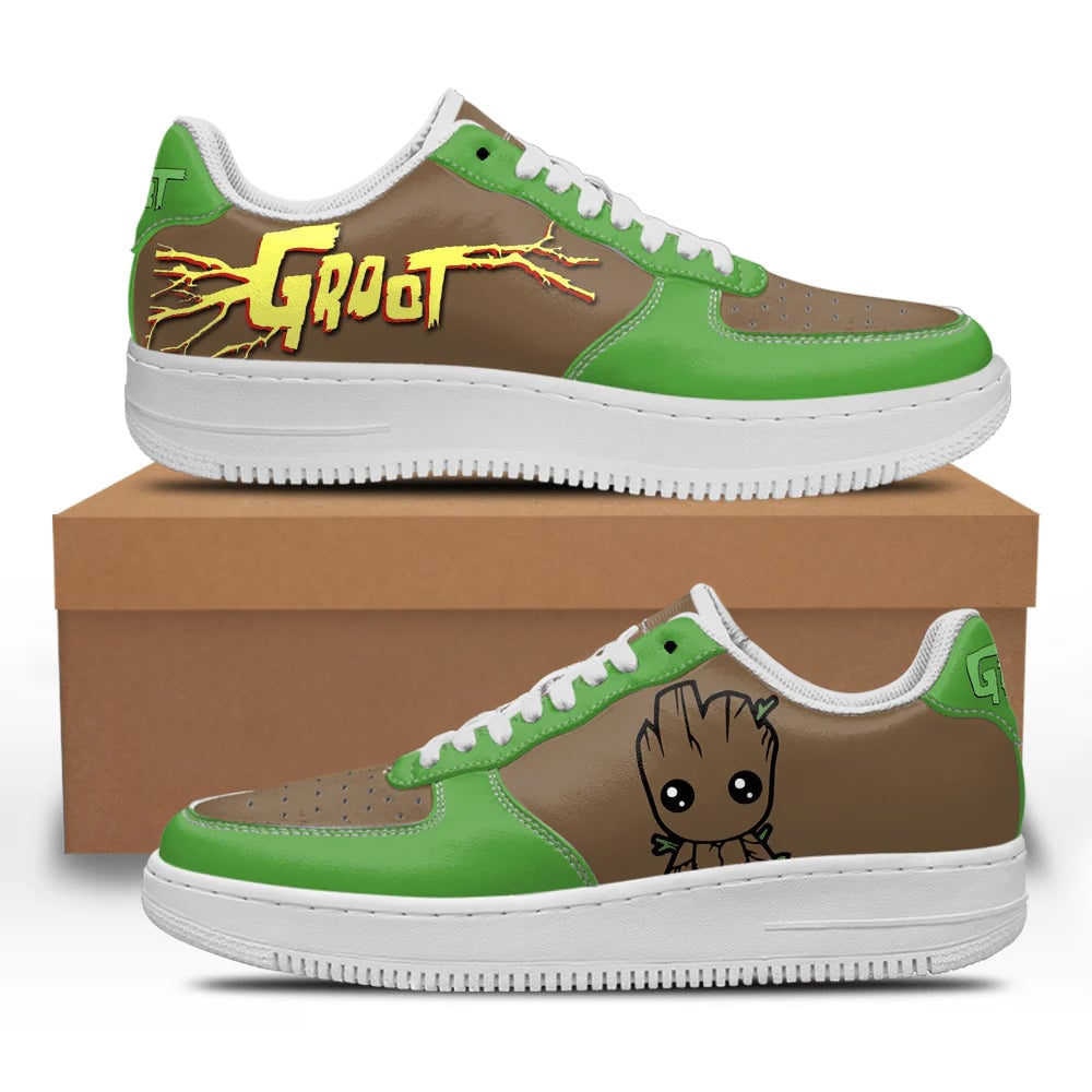 Groot Super Hero Custom Sneakers