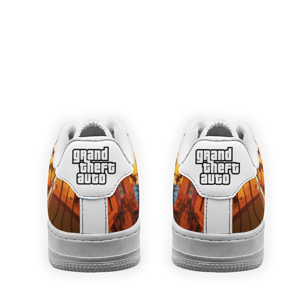 GTA Trevor Philips Sneakers Custom Video Game Shoes