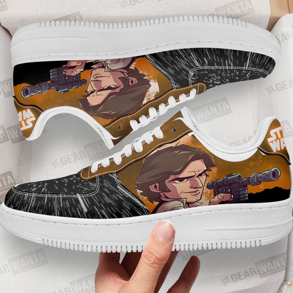 Han Solo Sneakers Custom Star Wars Shoes