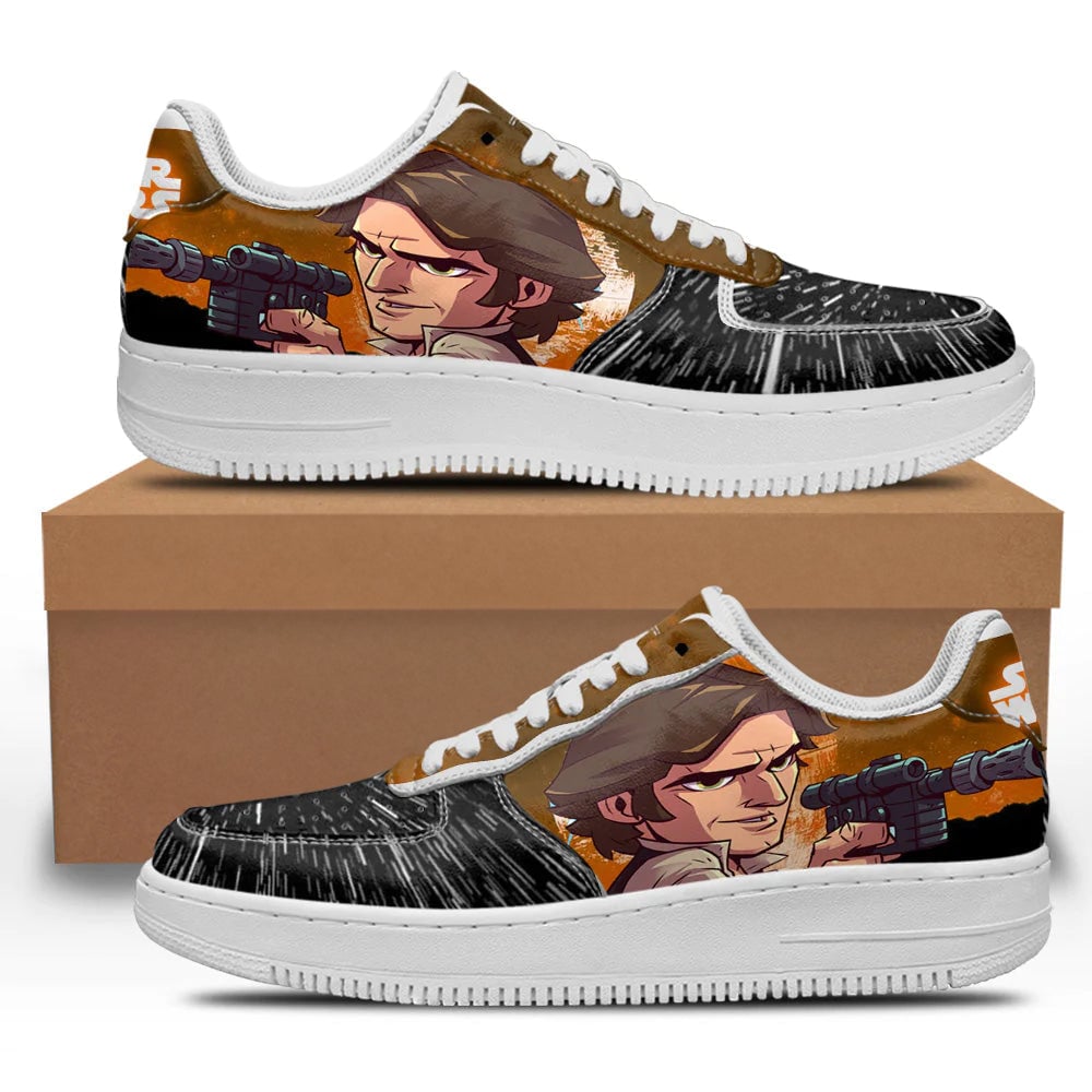 Han Solo Sneakers Custom Star Wars Shoes