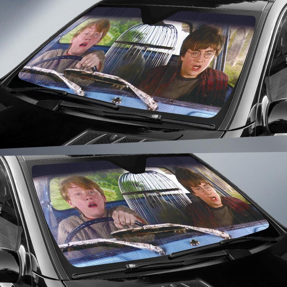 Harry Potter Car Sun Shade Custom Car Windshield Accessories CSSHP011