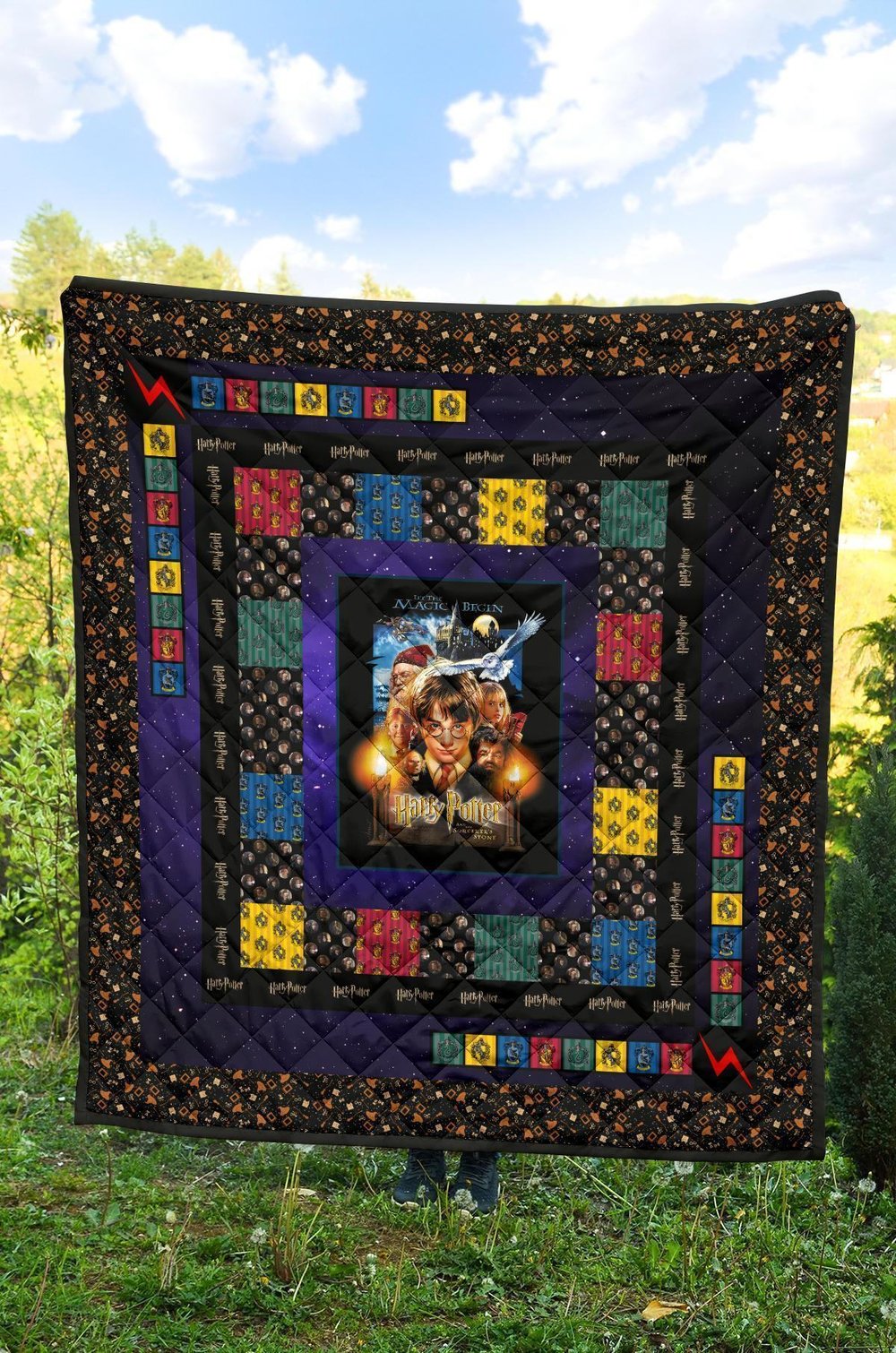 Harry Potter Quilt Blanket For Movies Bedding Decor Gift Idea