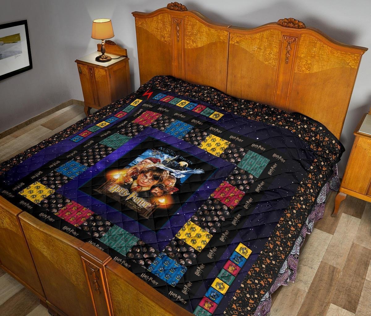 Harry Potter Quilt Blanket For Movies Bedding Decor Gift Idea