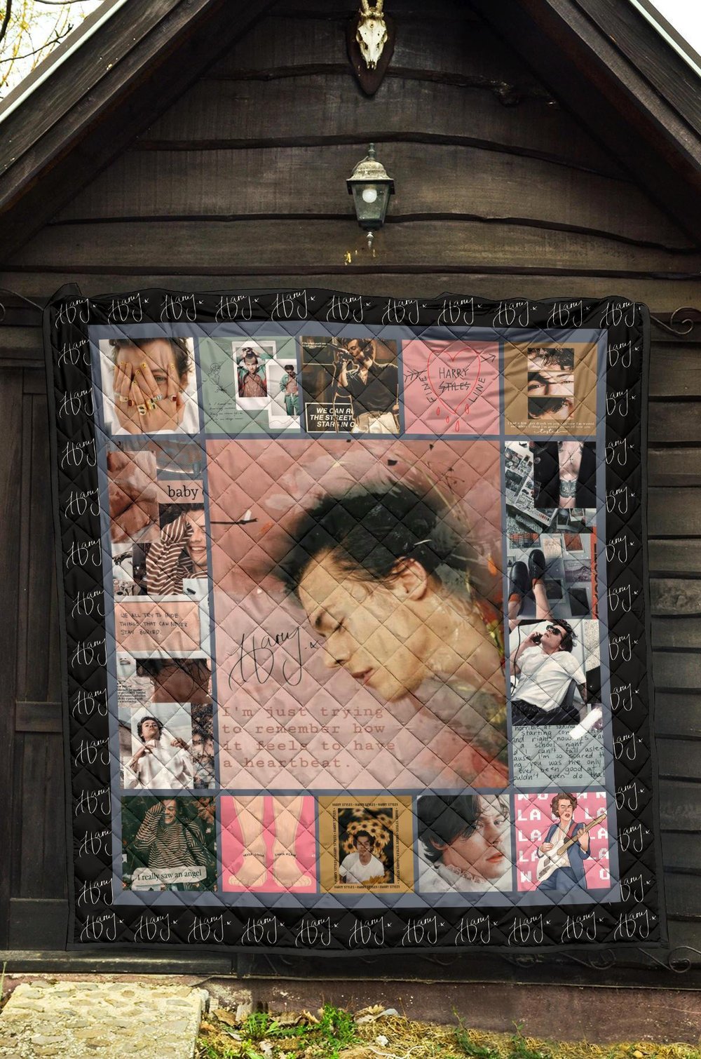 Harry Styles Quilt Blanket Gift Idea For Music Fan