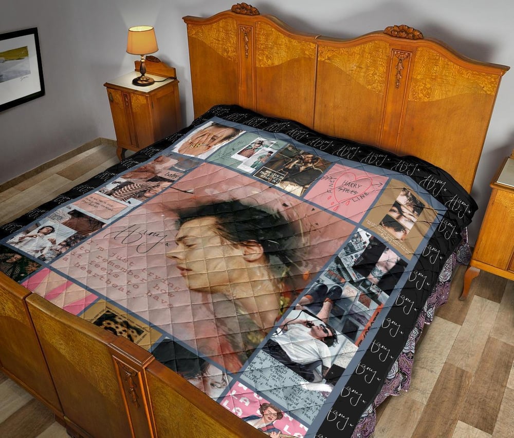 Harry Styles Quilt Blanket Gift Idea For Music Fan