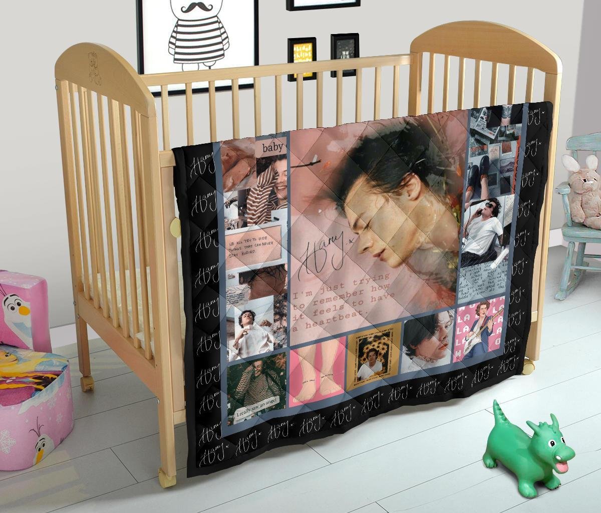 Harry Styles Quilt Blanket Gift Idea For Music Fan