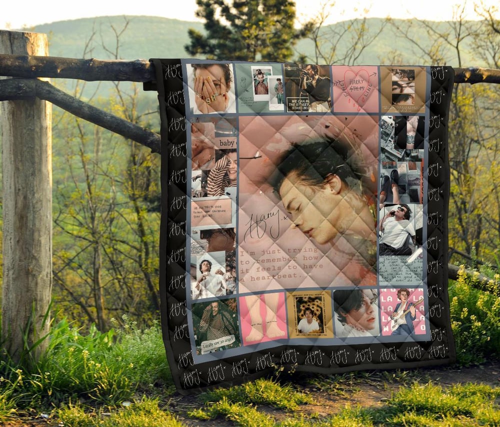 Harry Styles Quilt Blanket Gift Idea For Music Fan