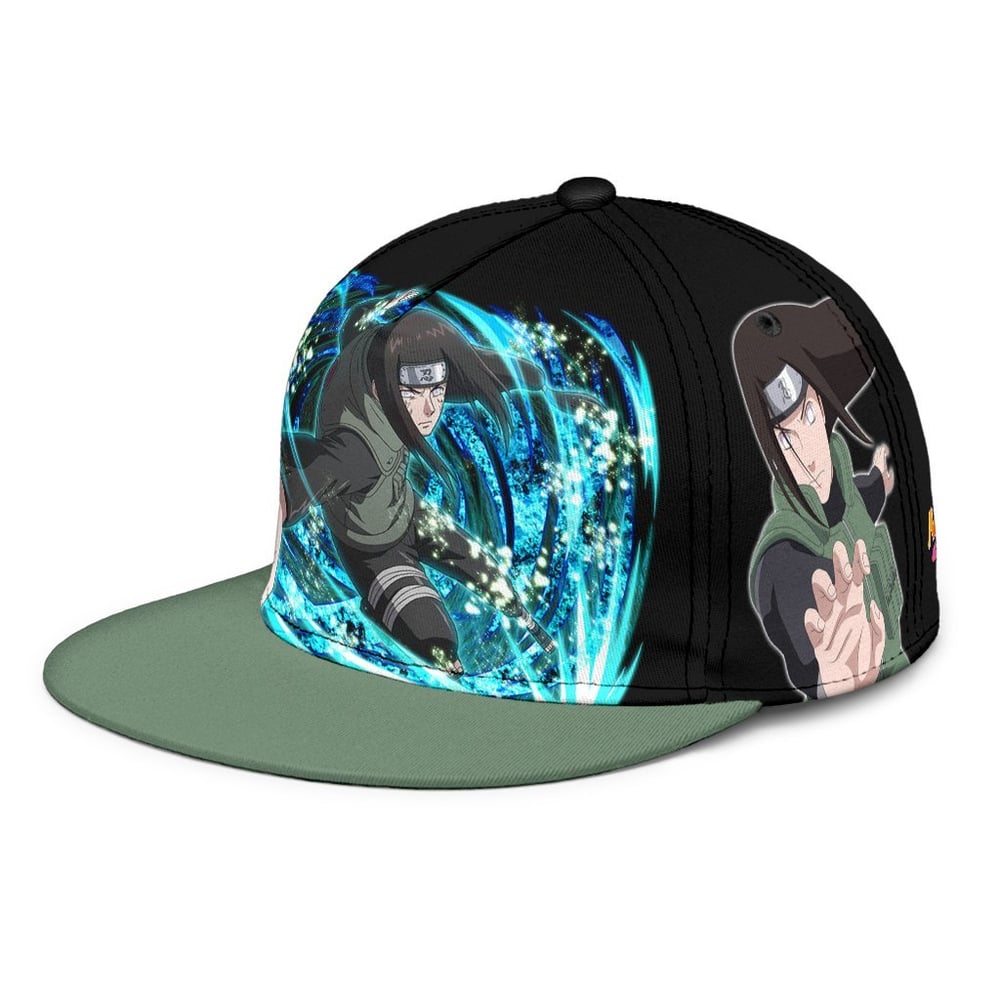 Hyuga Neji Snapback Hat Naruto Custom Anime Hat