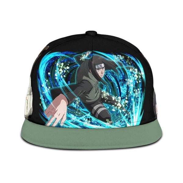 Hyuga Neji Snapback Hat Naruto Custom Anime Hat