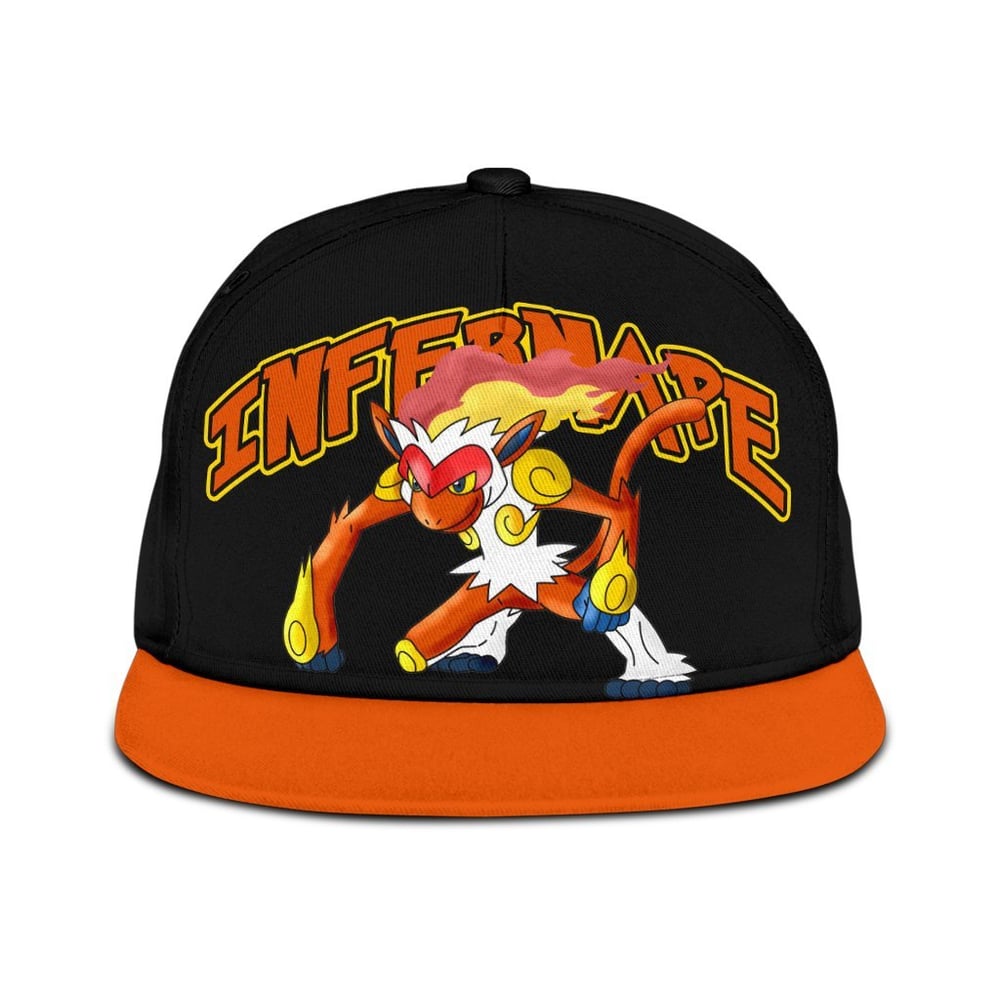 Infernape Snapback Hat Anime Fan Gift Idea