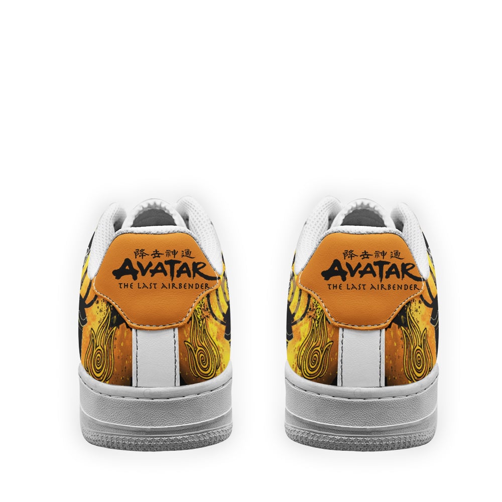 Iroh Fire Nation Sneakers Custom Avatar The Last Airbender Shoes