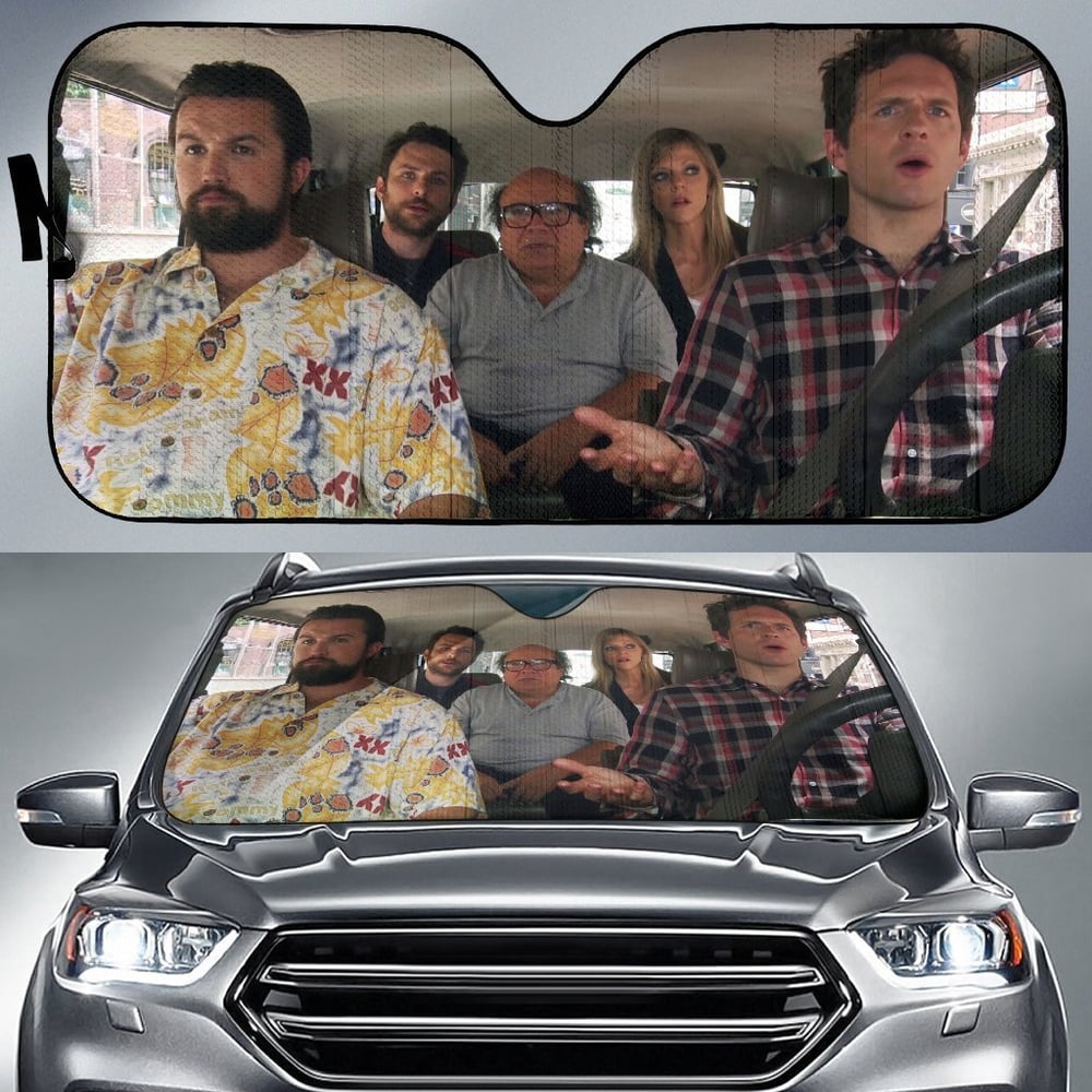 It’s Always Sunny In Philadelphia Driving Car Windshield Sun Shade