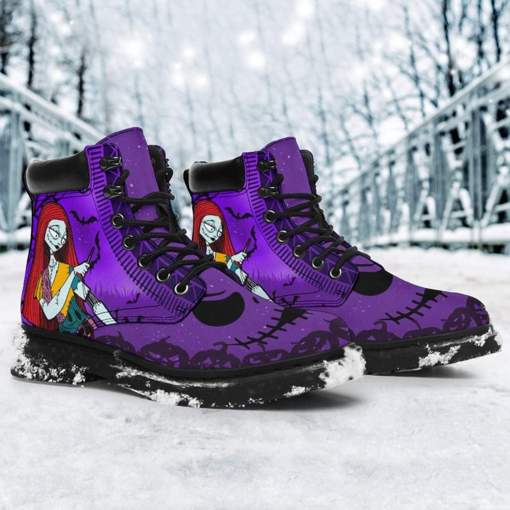 Jack Skellington All Season Boots | Nightmare Before Christmas Shoes Timbs Boots TB102