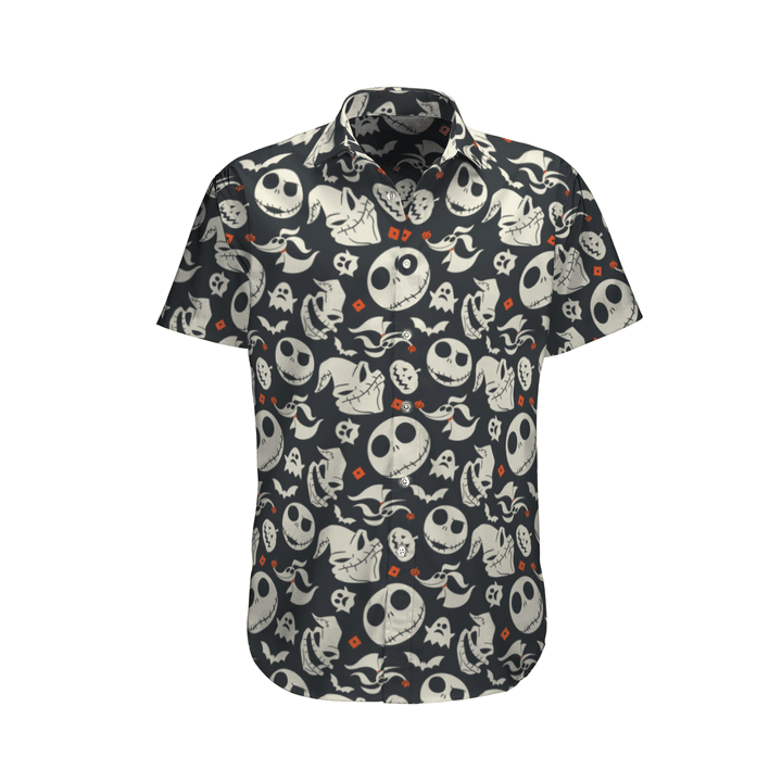 Jack Skellington Hawaiian Shirt | Nightmare Before Christmas Hawaiian Shirt For Women Men