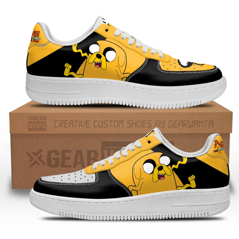 Jake The Dog Sneakers Custom Adventure Time Shoes