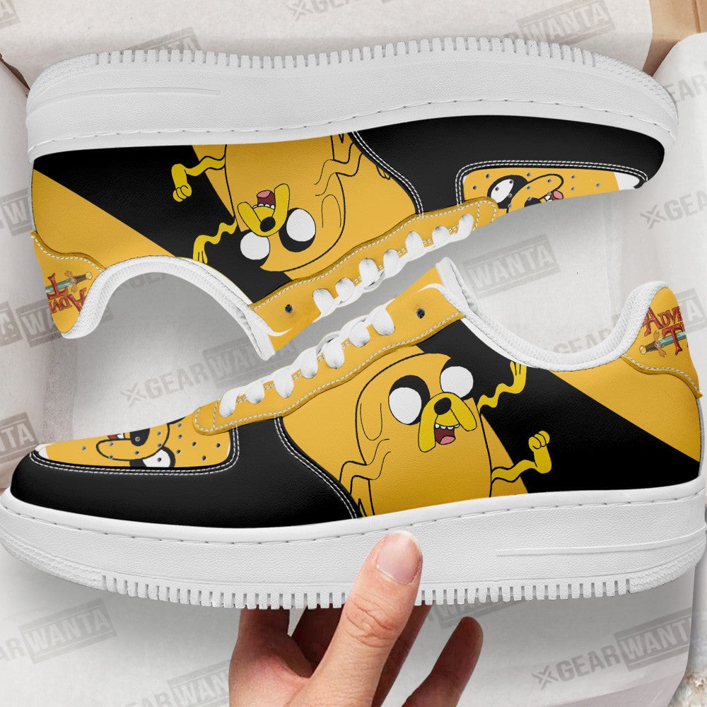 Jake The Dog Sneakers Custom Adventure Time Shoes