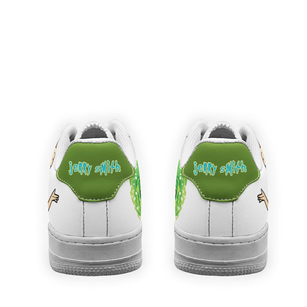 Jerry Smith Rick and Morty Custom Sneakers