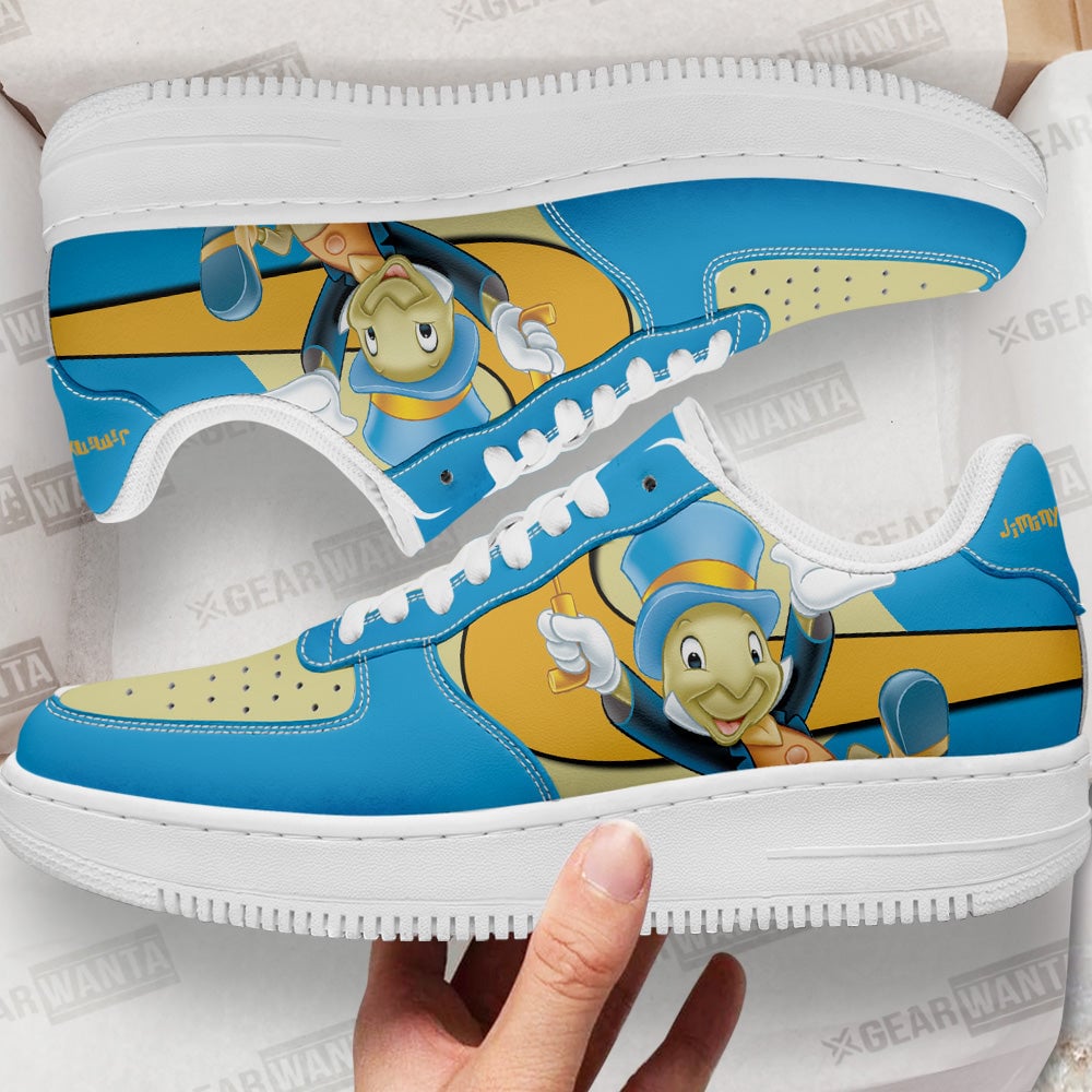 Jiminy Cricket Custom Cartoon Sneakers