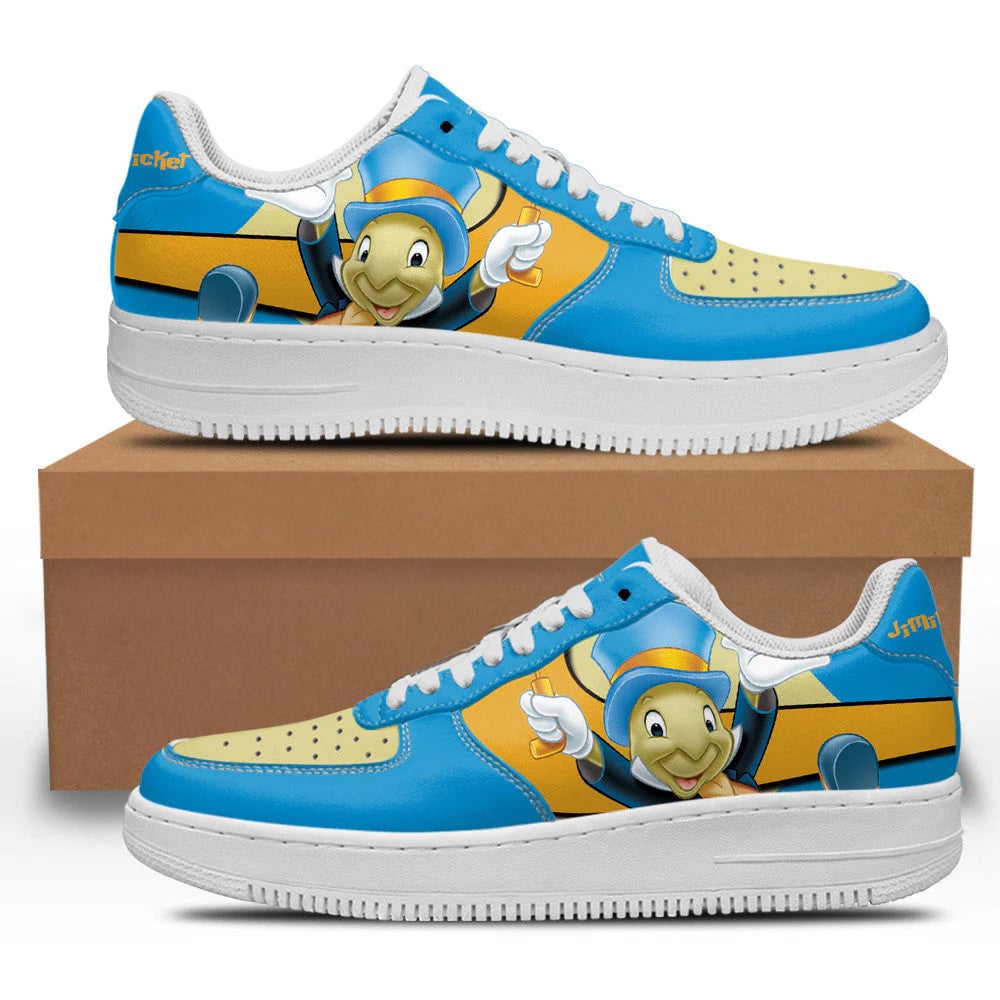 Jiminy Cricket Custom Cartoon Sneakers