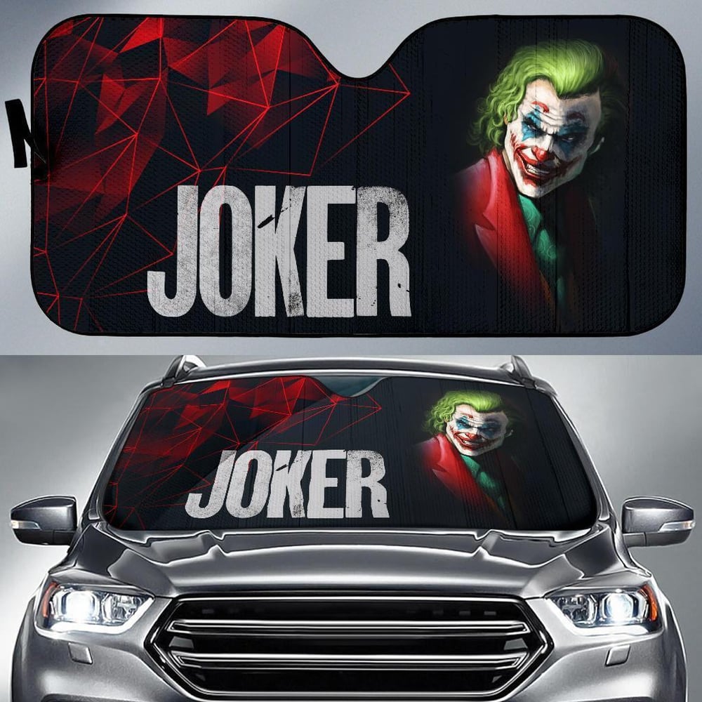 Joker Car Sun Shades Suicide Squad Movie Fan Gift