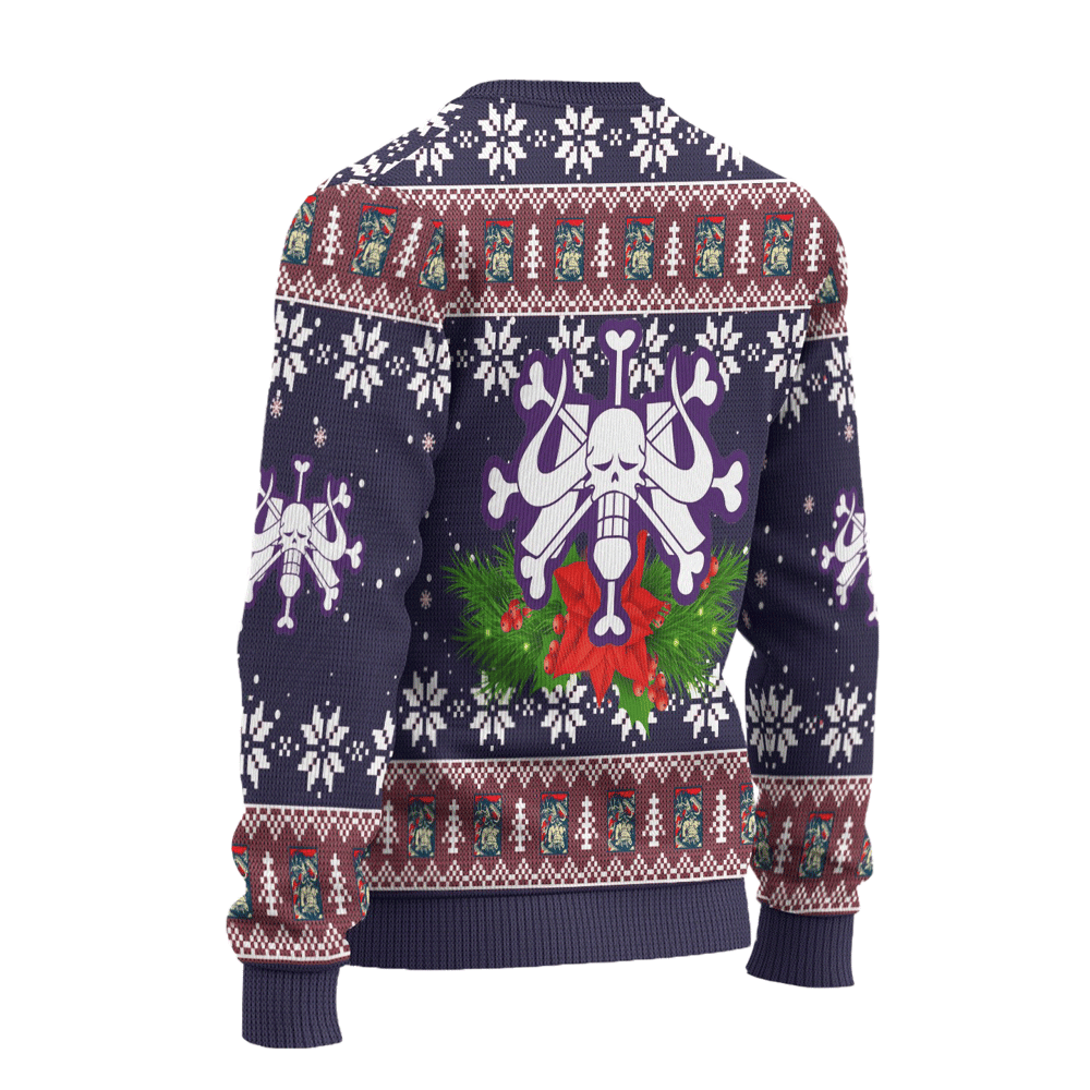 Kaido One Piece Anime Ugly Christmas Sweater Custom Sweatshirt Apparel