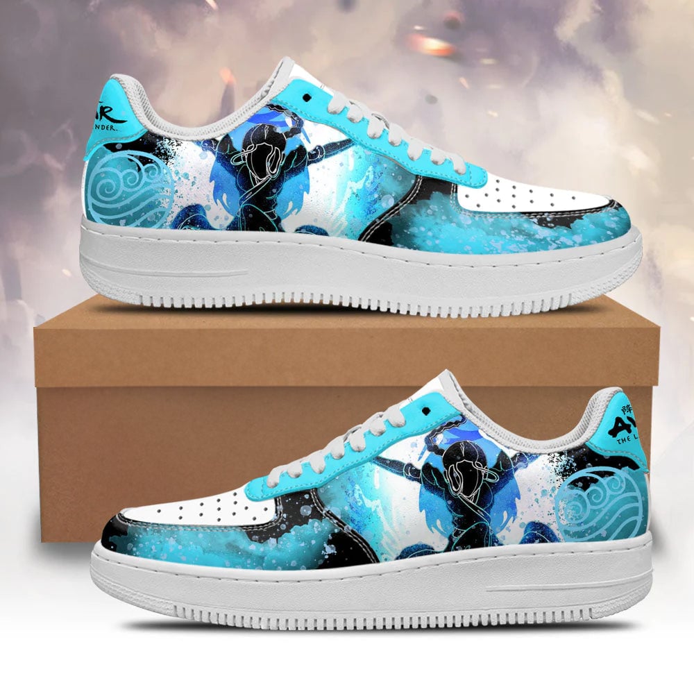 Katara Waterbending Sneakers Custom Avatar The Last Airbender Shoes