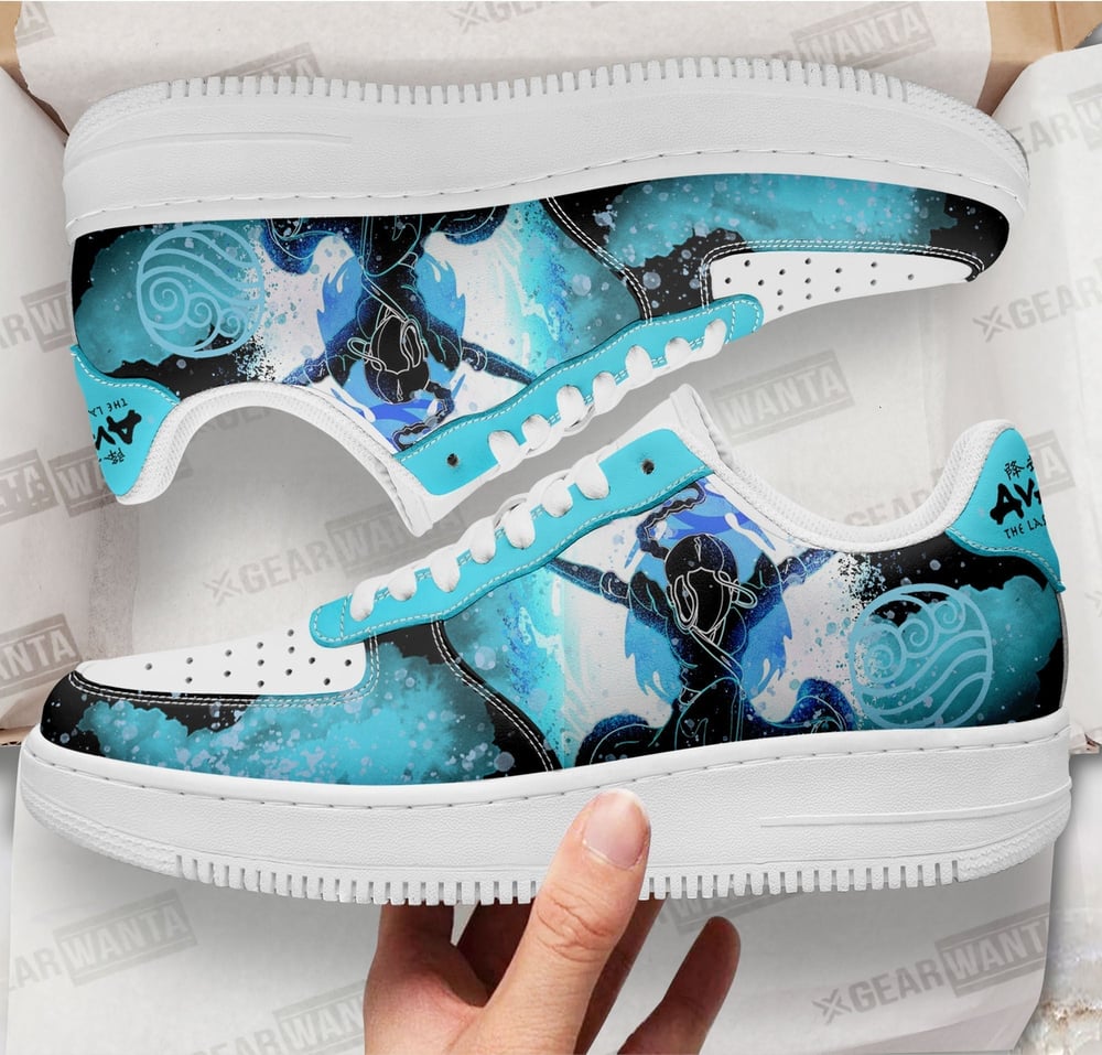 Katara Waterbending Sneakers Custom Avatar The Last Airbender Shoes