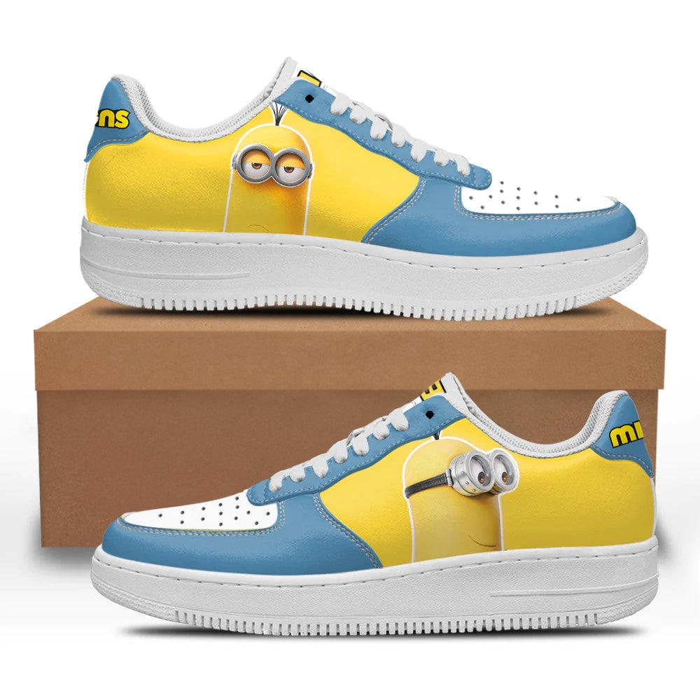 Kevin Despicable Me Custom Sneakers