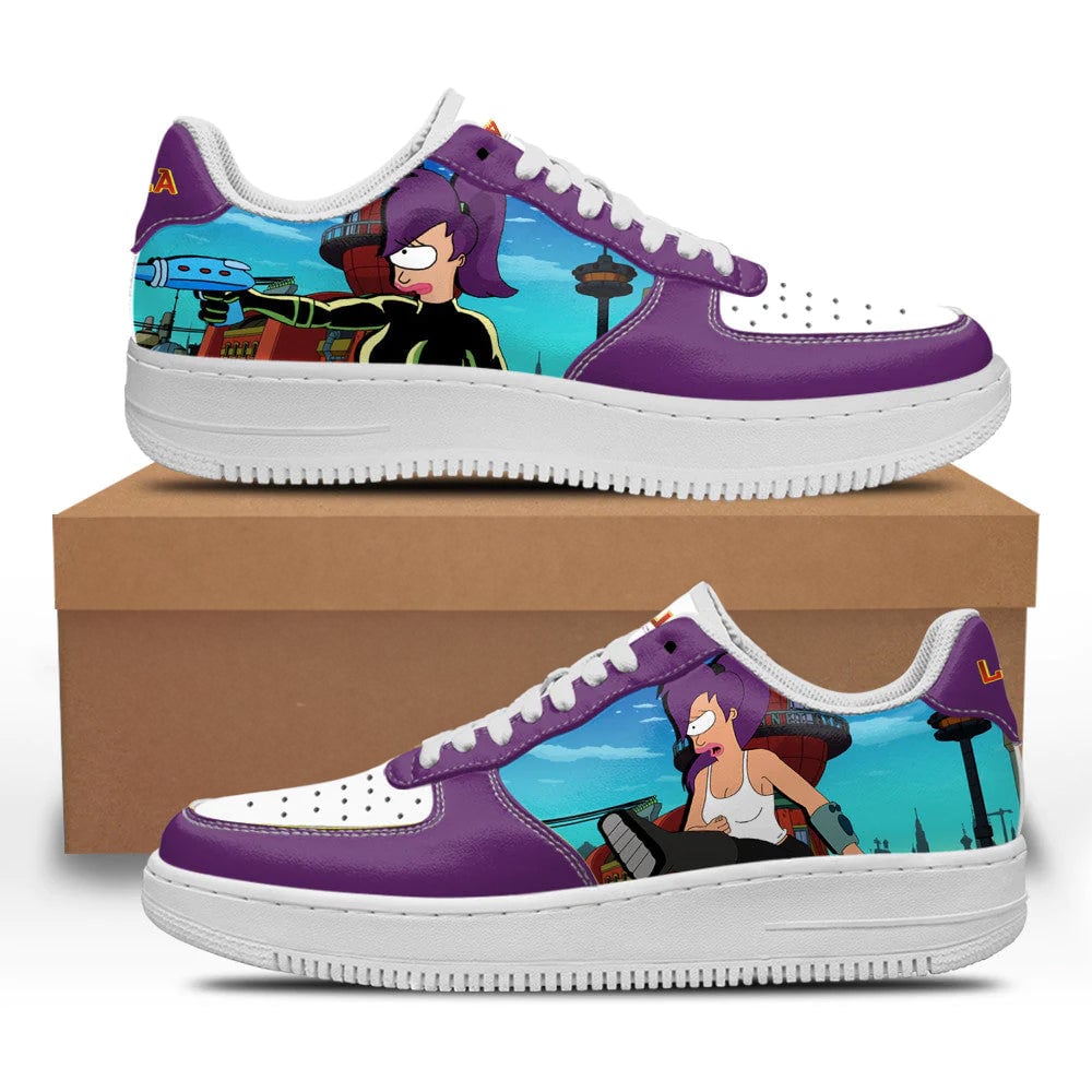 Leela Futurama Custom Sneakers For Fans