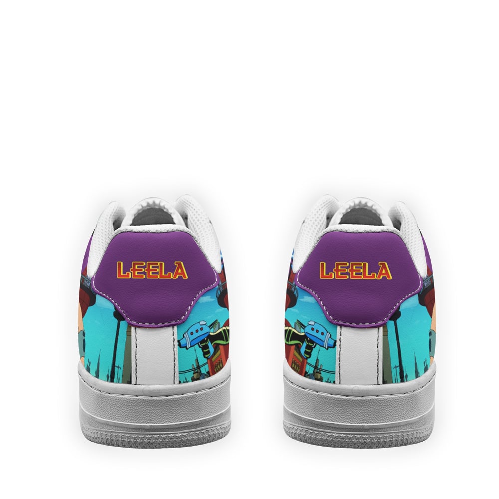 Leela Futurama Custom Sneakers For Fans