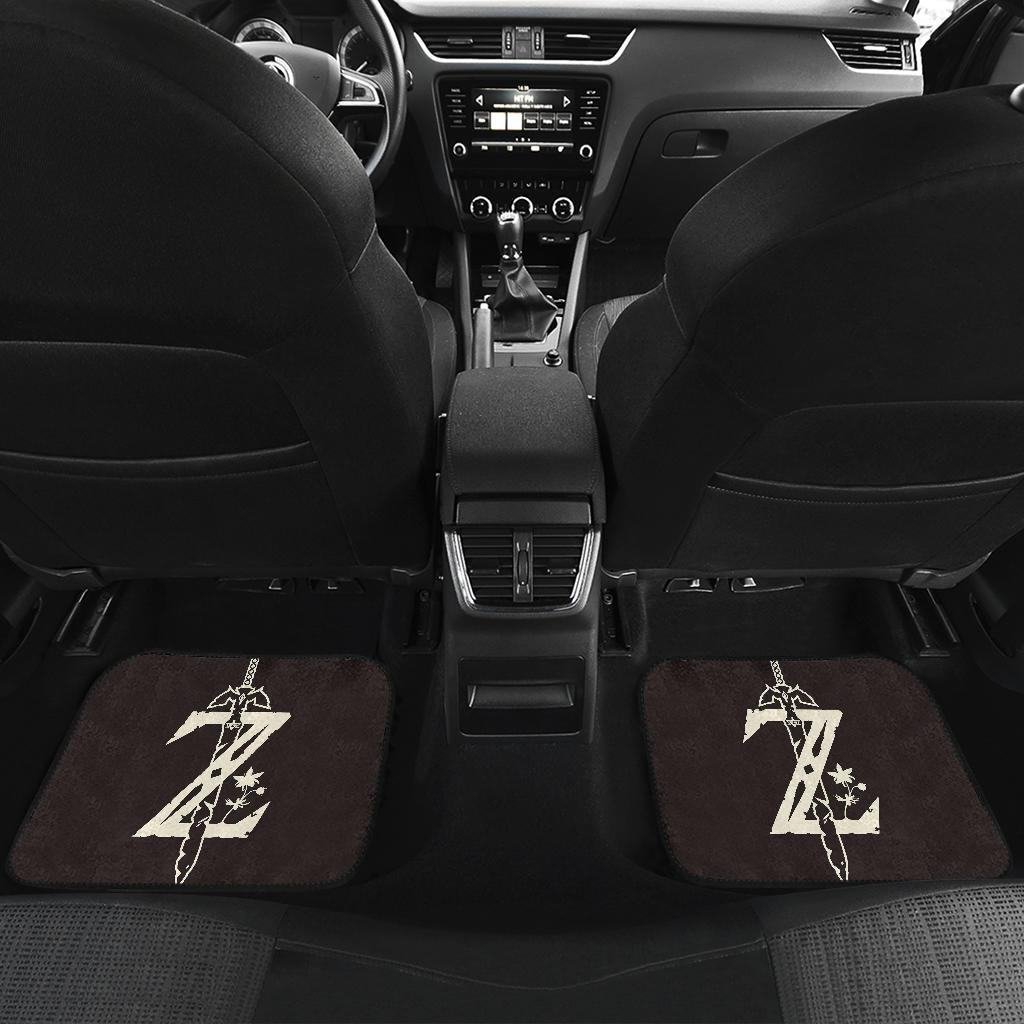 Legend Of Zelda Z Sword Logo Car Floot Mats CFMLOZ09