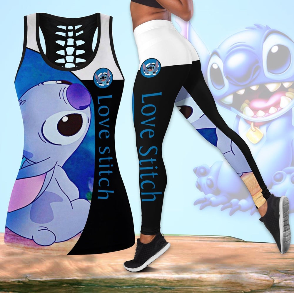 Lilo & Stitch Tank Top Legging Set Outfit | CTLLS02