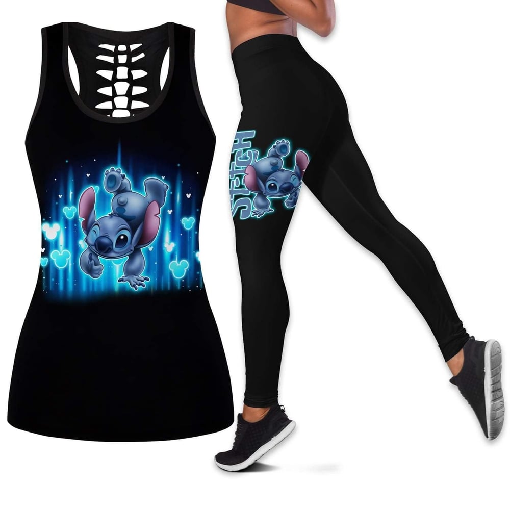 Lilo & Stitch Tank Top Legging Set Outfit | CTLLS04