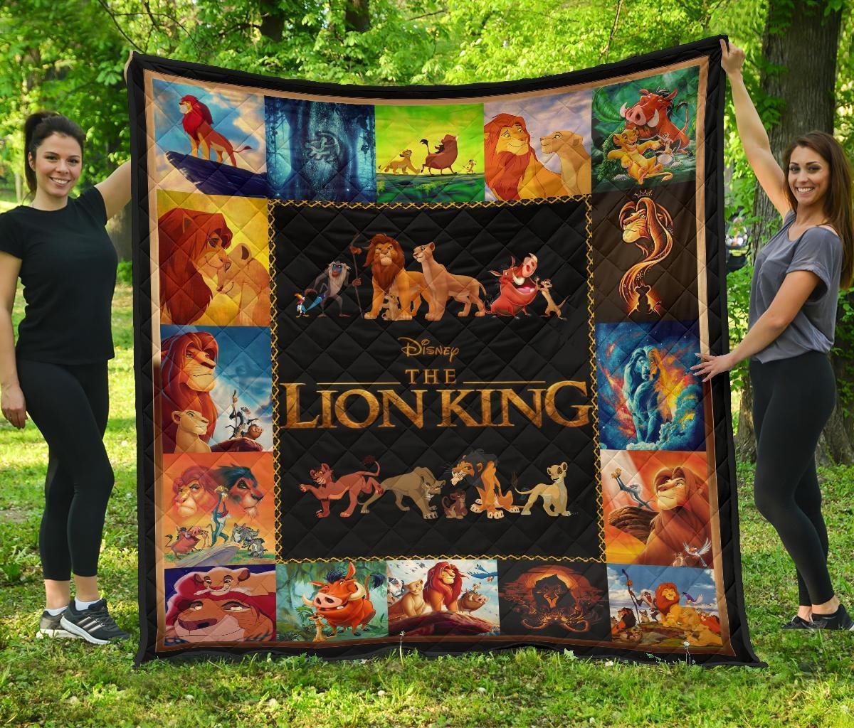 Lion King Quilt Blanket For Fan Gift Idea